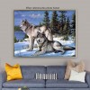 2021 Wolf Diy 5D Mosaic Diamond Painting Kits UK