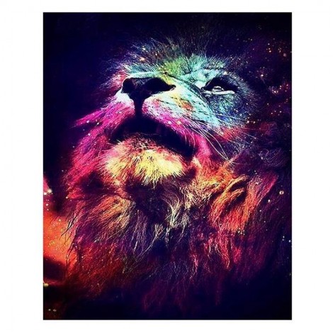 2021 Lion Full Drill Diy 5d Diamond Painting Kits UK 