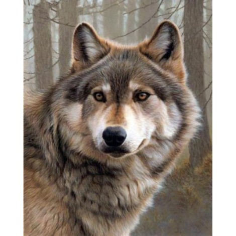 2021 Wolf Diy Diamond Painting Kits UK 