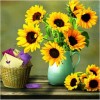 2021 Sunflowers 5d Diy Diamond Painting Kits UK 