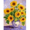 2021 Sunflowers 5d Diy Diamond Painting Kits UK